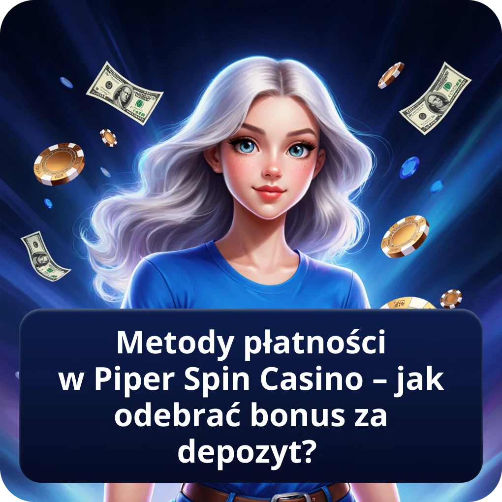 Metody płatności w Piper Spin Casino – jak odebrać bonus za depozyt?