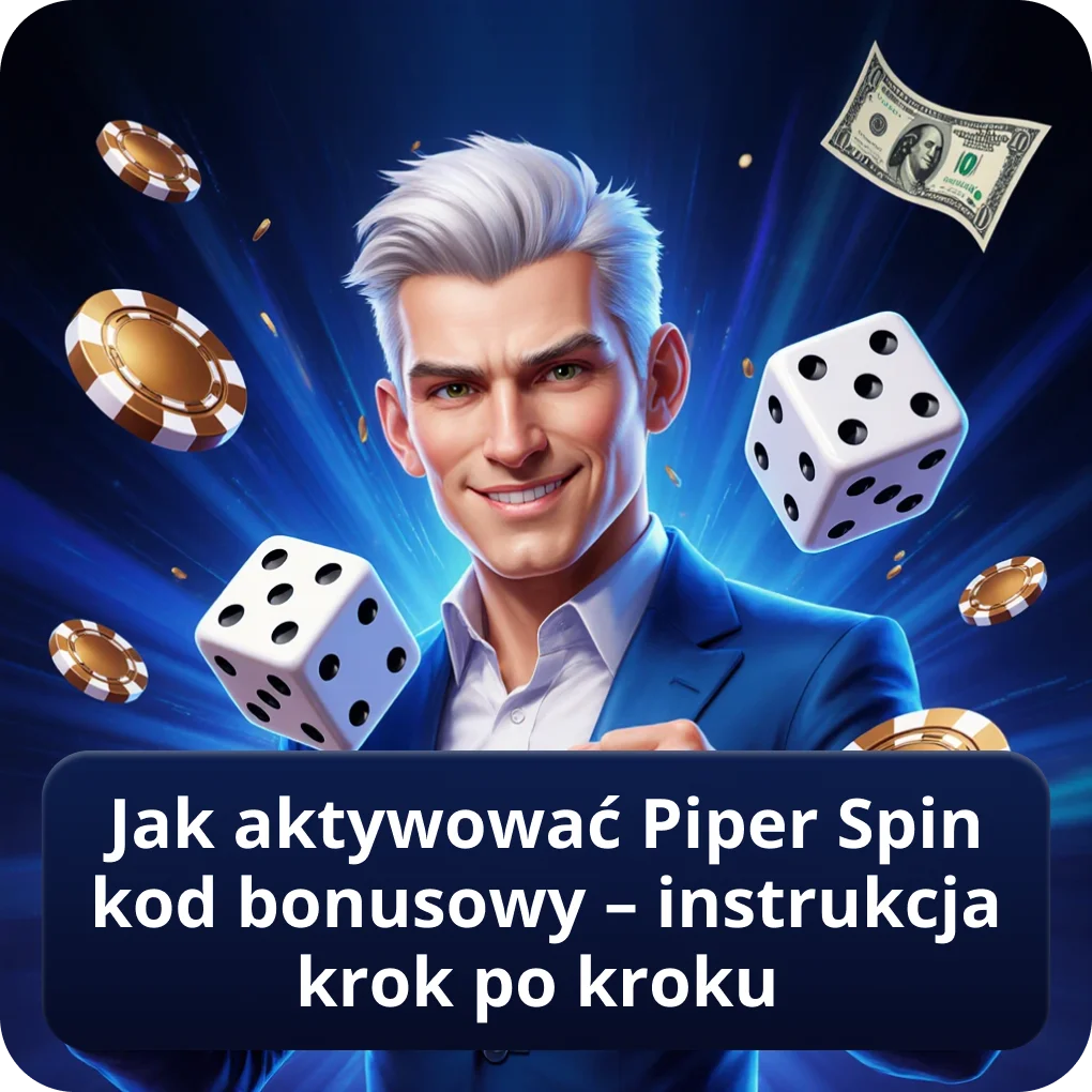 Jak aktywować Piper Spin kod bonusowy – instrukcja krok po kroku
